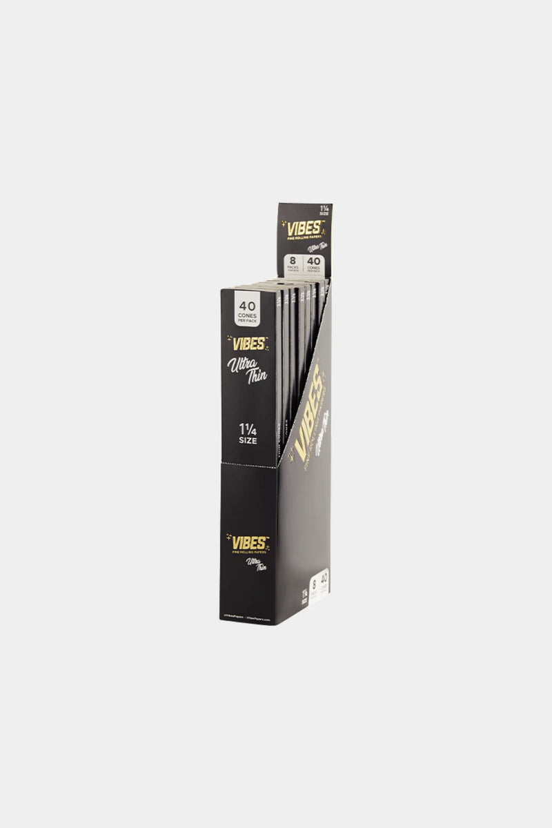 Vibes Paper 1 1/4 Cones 40 Packs