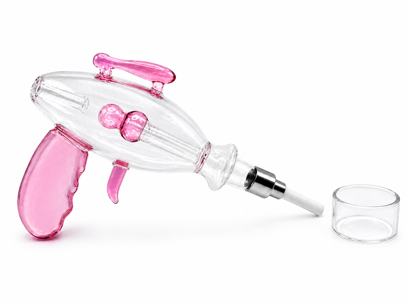 8" Glass Ray Gun Nectar Collector
