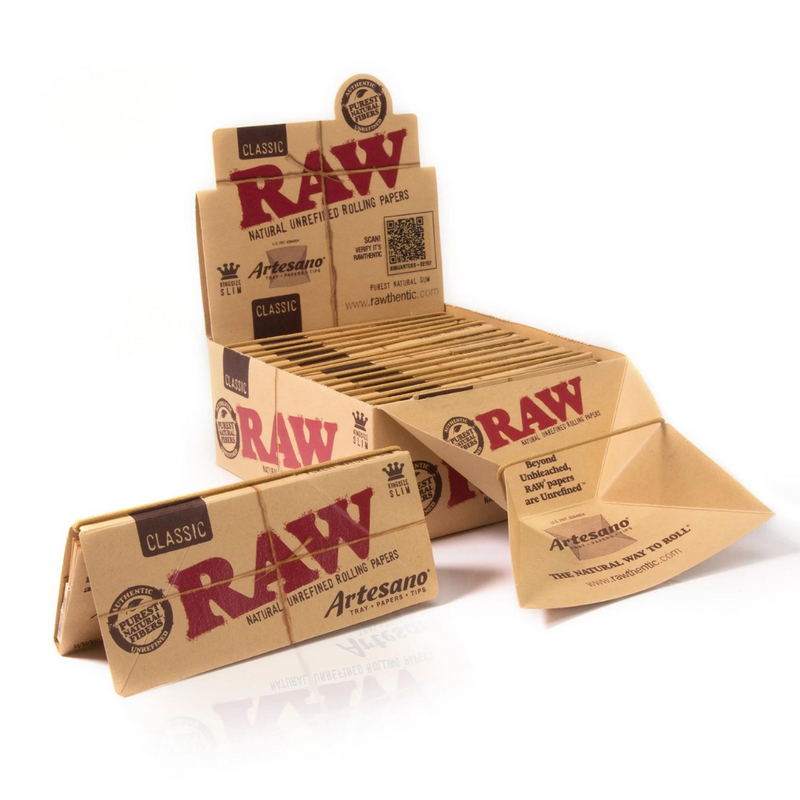 RAW Artesano Rolling Papers — King Size