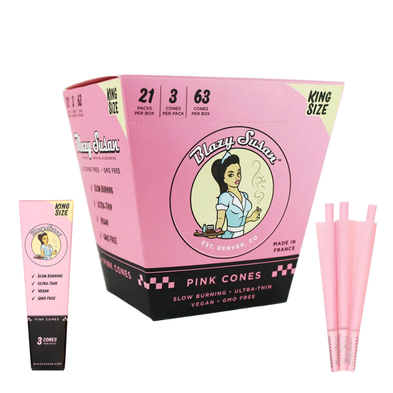 Blazy Susan Pink King Size Cone
