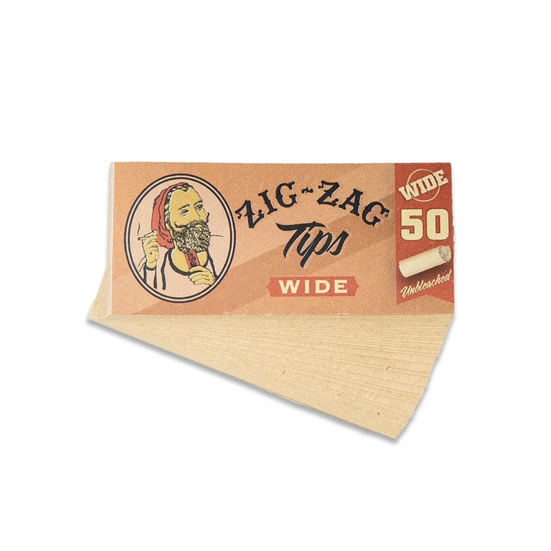 Zig-Zag Unbleached Wide Tips - photo 2