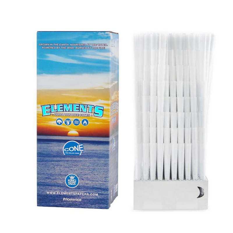 Elements King Size Cones - 800ct Box