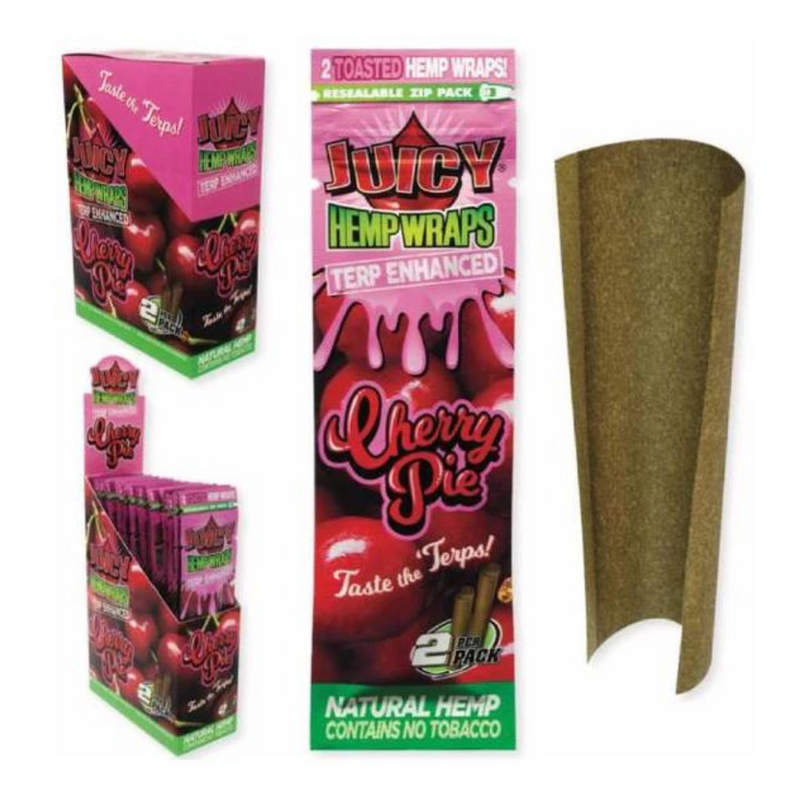 Juicy Jay Terp Enhanced Hemp Wraps: All-Natural Flavors for a Smooth Smoke
