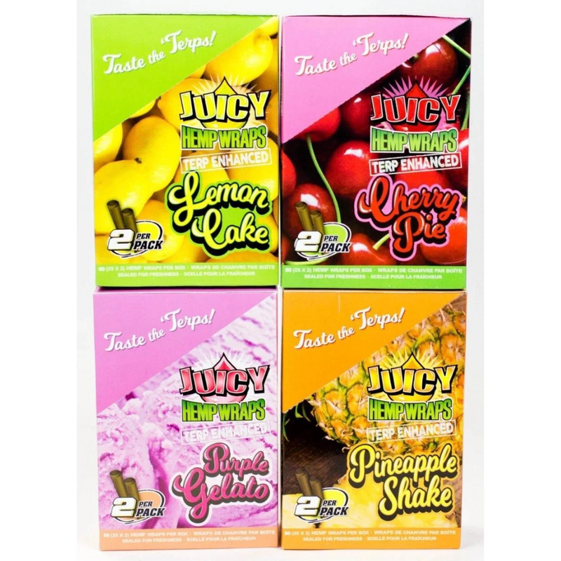 Juicy Jay Terp Enhanced Hemp Wraps: All-Natural Flavors for a Smooth Smoke