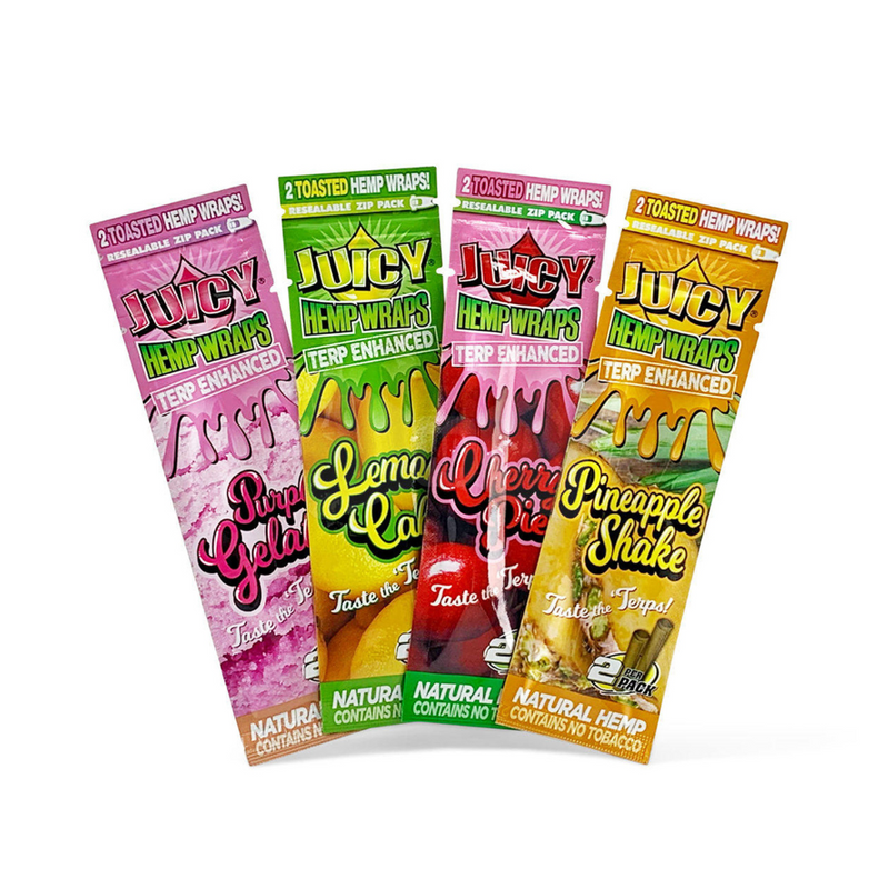 Juicy Jay Terp Enhanced Hemp Wraps: All-Natural Flavors for a Smooth Smoke