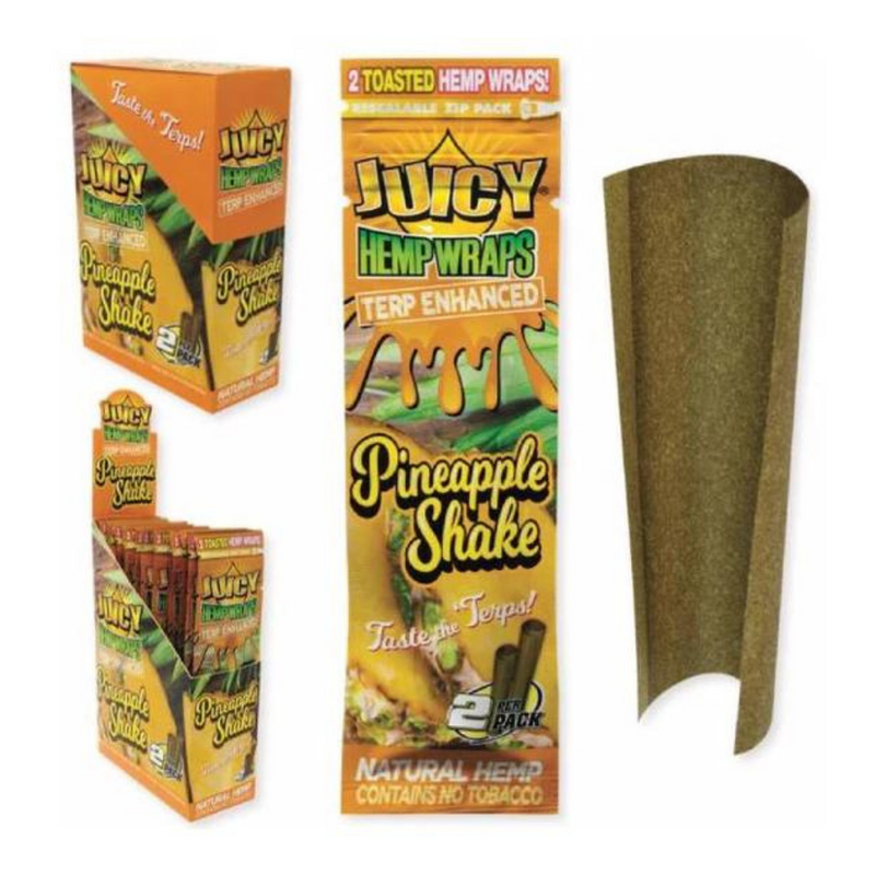 Juicy Jay Terp Enhanced Hemp Wraps: All-Natural Flavors for a Smooth Smoke