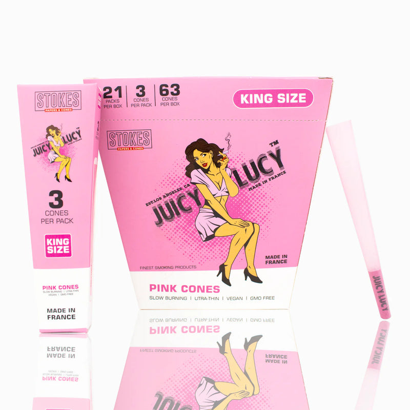 Juicy Lucy King Size Blue cones (3 per pack)