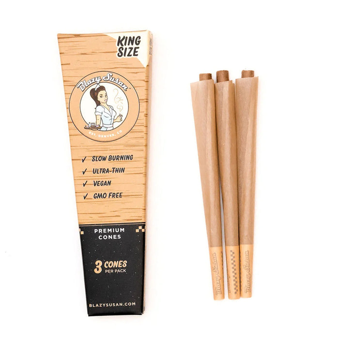 Blazy Susan Premium Pre Rolled Cones King Size