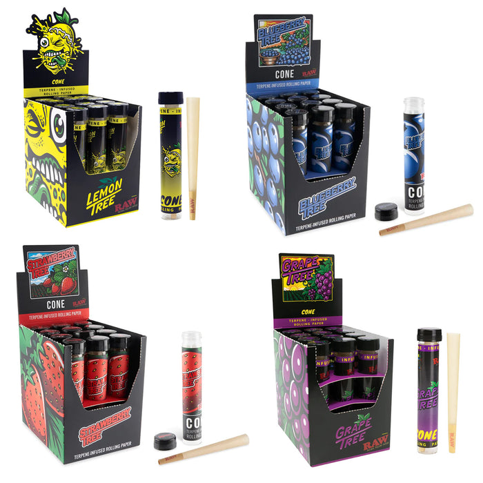 Raw Tree Terpene Infused Rolling Paper
