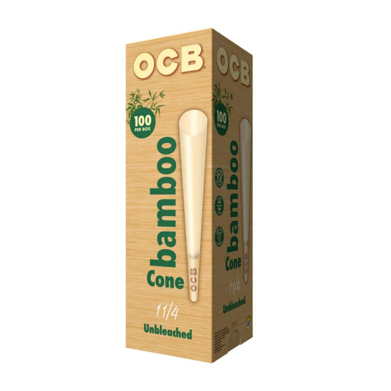 OCB Bamboo Pre-Rolled Cones β King Size, 900ct
