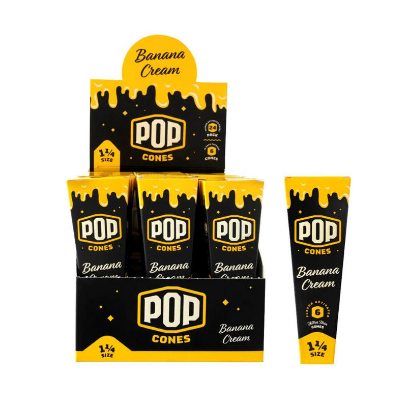 POP Delicious Flavored 1 1/4 Cones