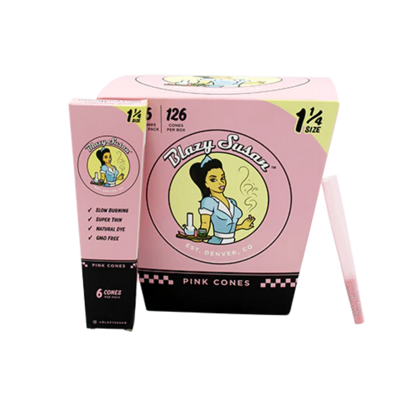 Blazy Susan Pink 1 1/4 Cone
