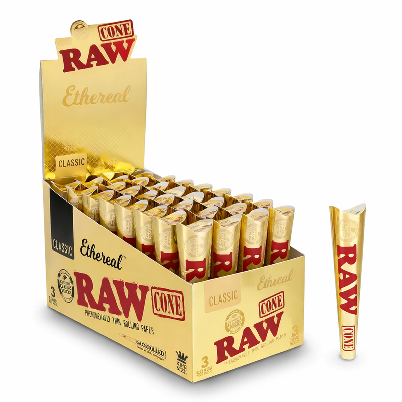 RAW Ethereal King Size Cones (3 Pack)