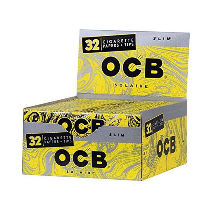 OCB Solaire Slim King Size Rolling Papers
