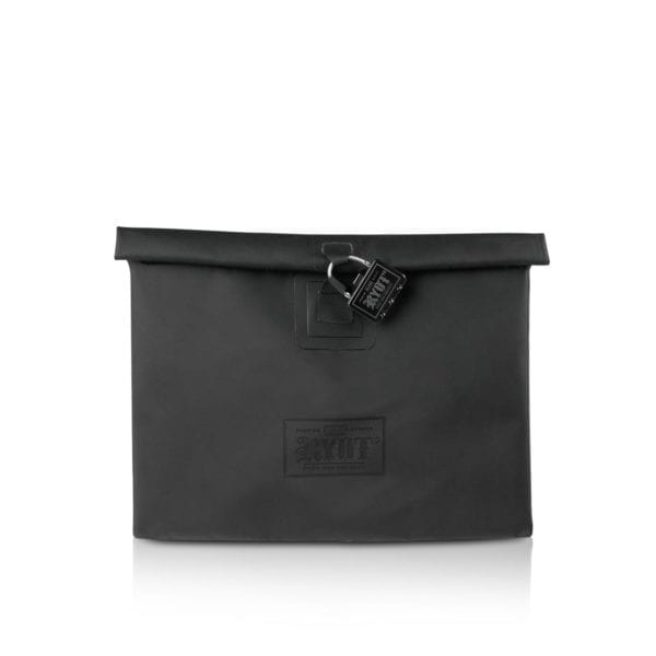 RYOT FLAT PACK BAG WITH REMOVABLE SMELLSAFE CARBON LINER W/ LOCK