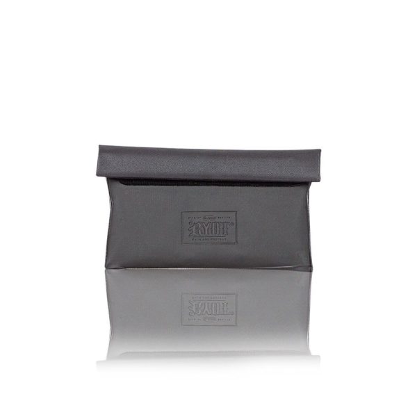 RYOT FLAT PACK BAG WITH REMOVABLE SMELLSAFE CARBON LINER W/ LOCK