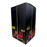 Raw Black Classic 1 1/4" Cones - 20 per Pack