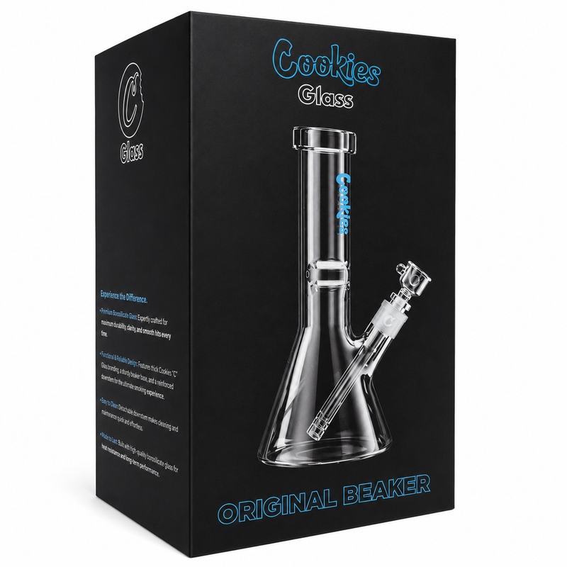 Cookies Original 13" Beaker Bong, 5mm