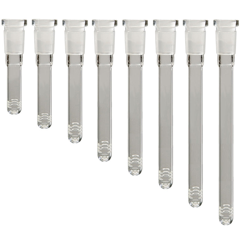 Clear Diffused Low Pro Downstem, 18mm to 14mm