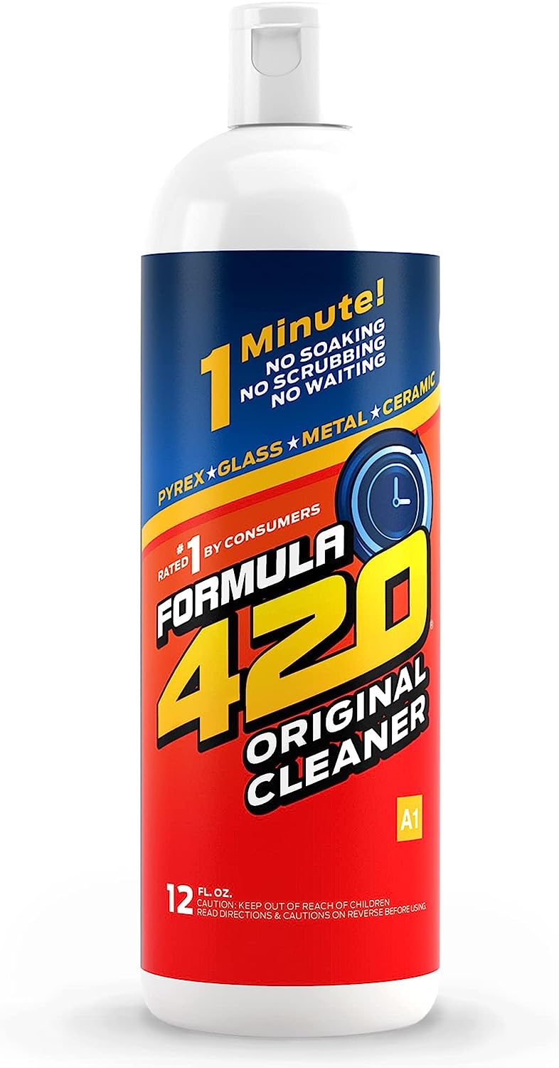 Premium 420 Cleaner 12 oz - Fast & Effective Resin Remover