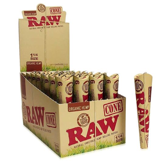 RAW Organic Hemp 1 1/4 Cones - photo 2