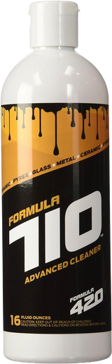 710 Cleaner 12 oz - Premium Concentrated Formula for Spotless Glass and Accessories