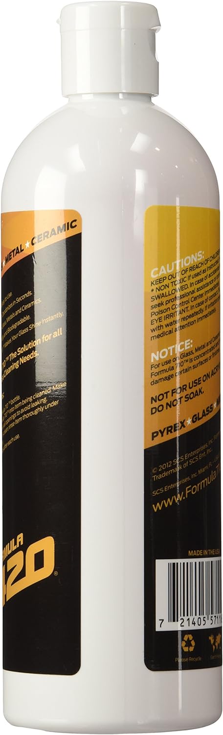 710 Cleaner 12 oz - Premium Concentrated Formula for Spotless Glass and Accessories