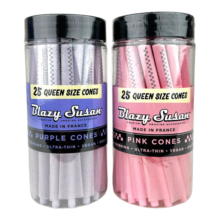 Blazy Susan Queen Size Cones 25ct Jar