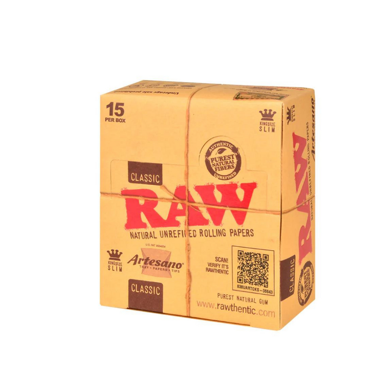 RAW Artesano Rolling Papers — King Size