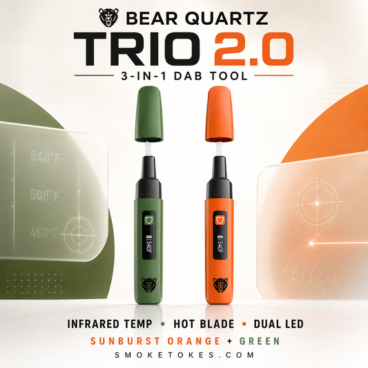 Bear Quartz Trio 2.0 3-in-1 Dab Tool