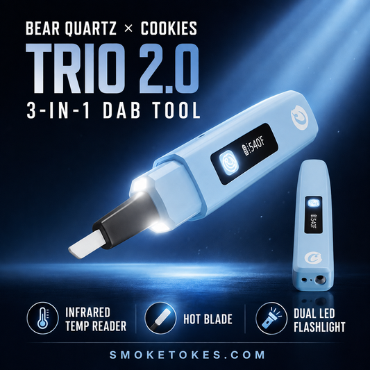 Bear Quartz x Cookies Trio 2.0 3-in-1 Dab Tool