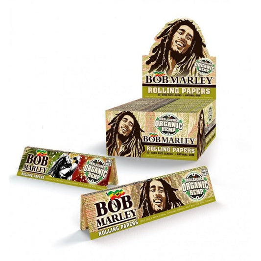 Bob Marley Unbleached King Size Rolling Papers