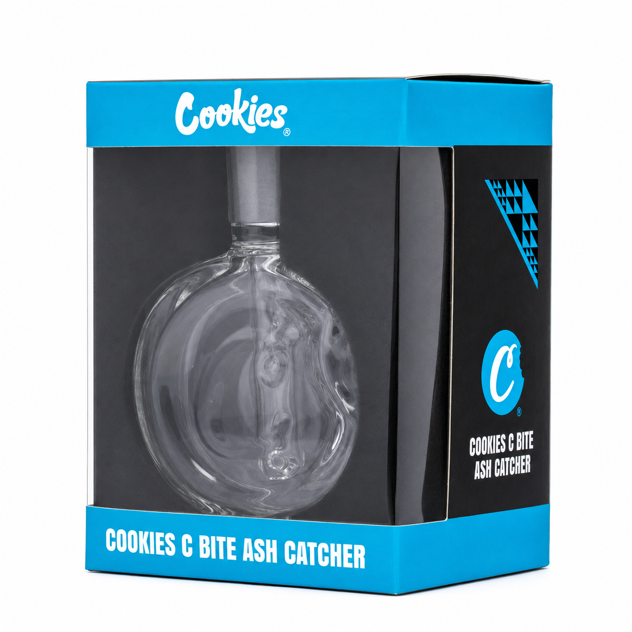 Cookies C Bite Glass Ash Catcher, 14mm 90°