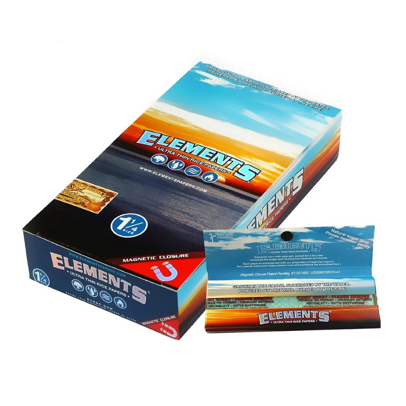 Elements 1 1/4 Magnetic Booklet Rolling Papers