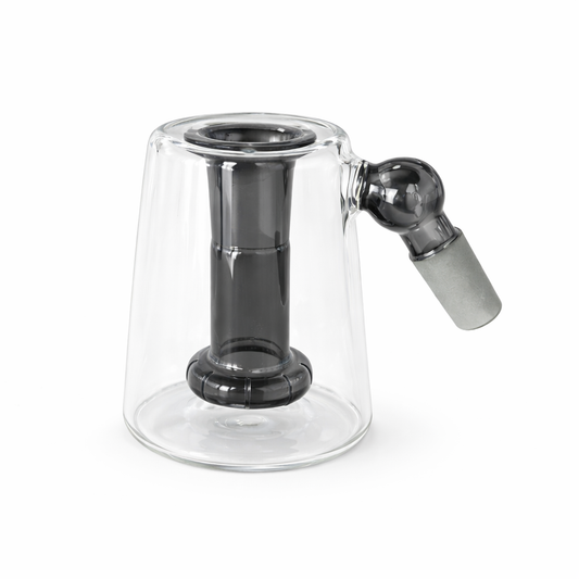 Glass Ash Catcher with Donut Perc, 14mm