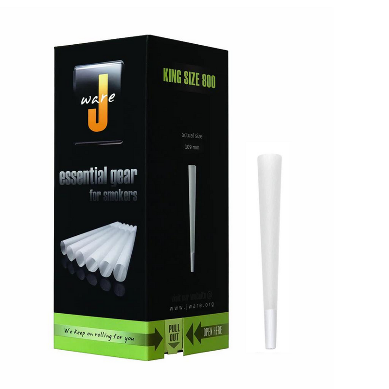 Jware King Size 1000ct Cones - Premium Pre-Rolled Rolling Papers