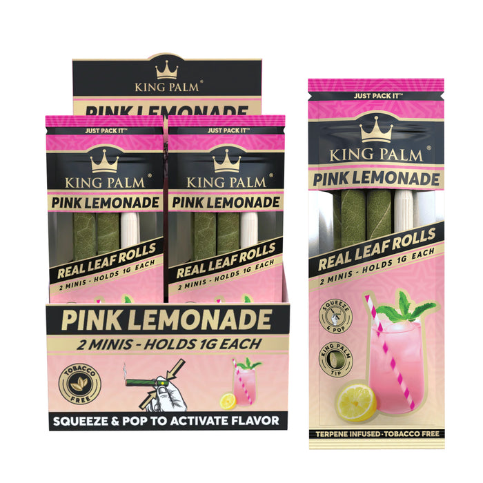 King Palm 2 Mini Rolls Terpene Infused 1G