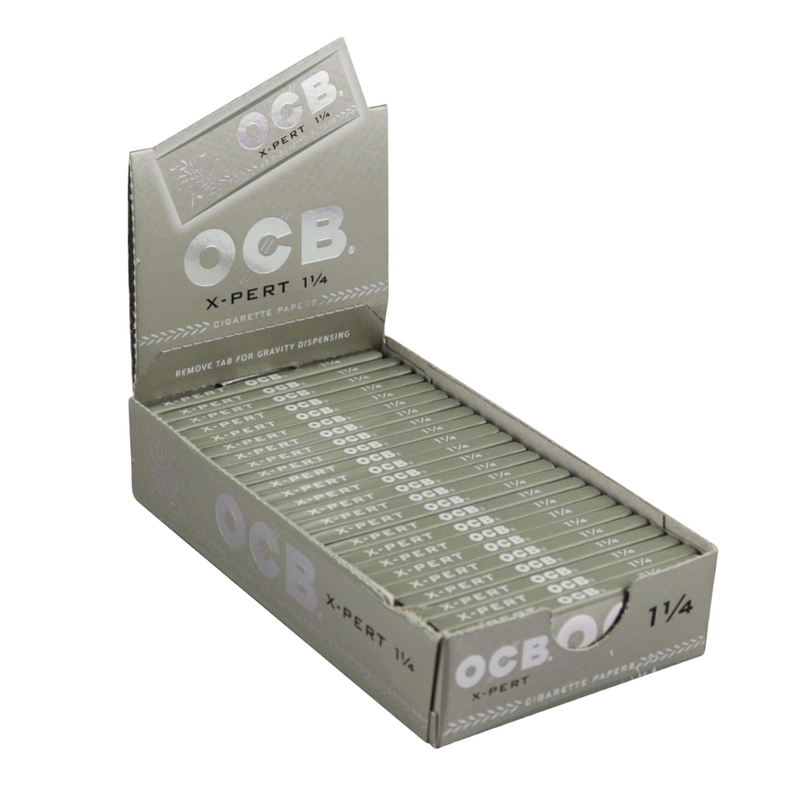 OCB Xpert 1 1/4 Rolling Papers - Premium Quality, Slow Burn