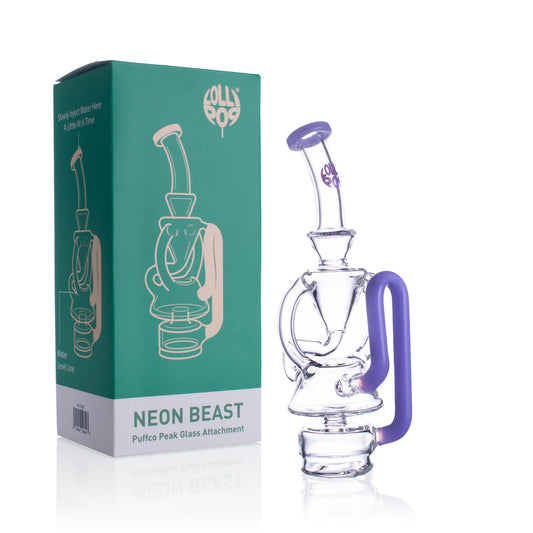 Lollipop Puffco Peak Recycler Glass Attachment