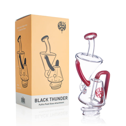 Lollipop Puffco Peak Recycler Glass Attachment