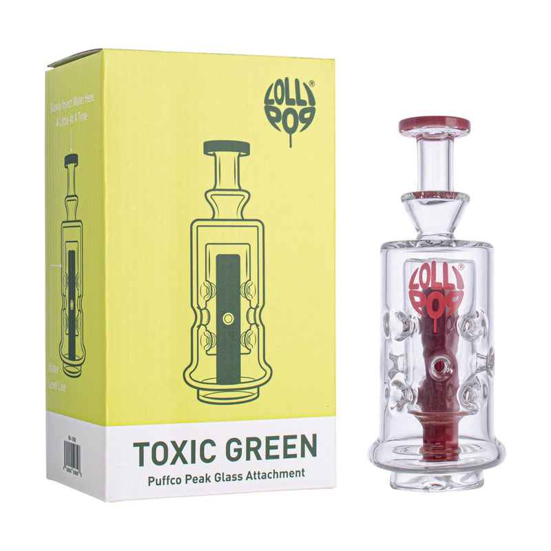 Lollipop Puffco Peak Recycler Glass Attachment