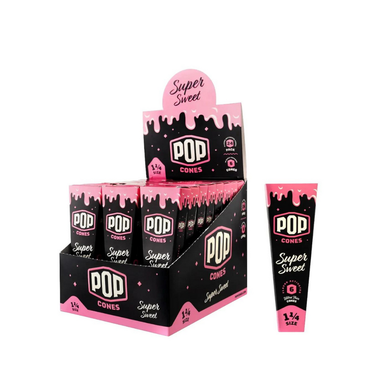 POP Delicious Flavored 1 1/4 Cones