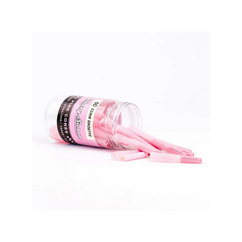 Blazy Susan Pink 53mm Cones - 50 Count | Premium Rolling Papers for Effortless Enjoyment