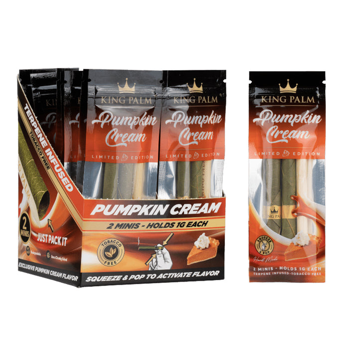 King Palm 2 Mini Rolls Terpene Infused 1G