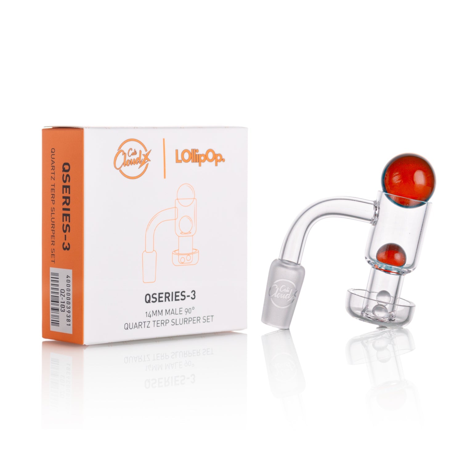 Lollipop QSeries 3 Terp Slurper Banger Set, 14mm 90°