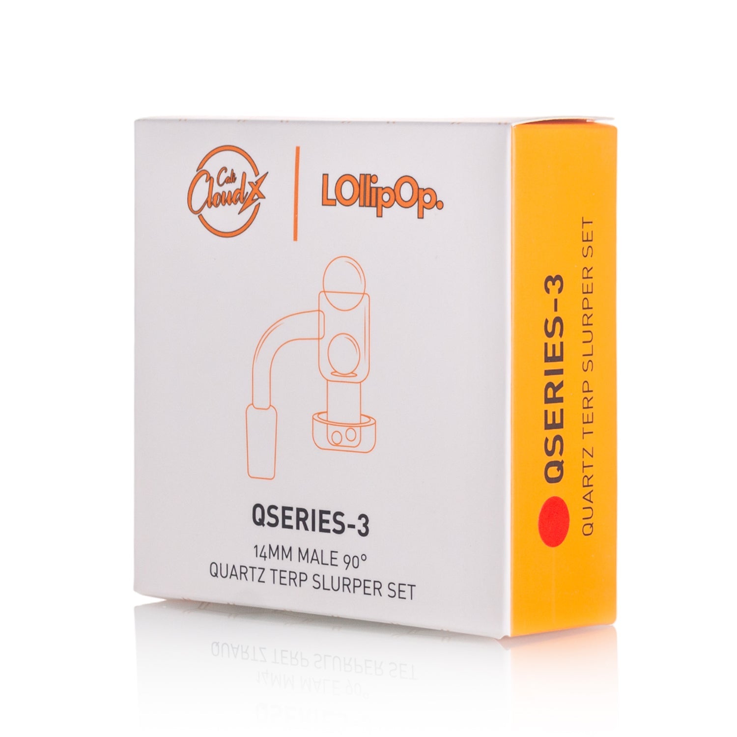 Lollipop QSeries 3 Terp Slurper Banger Set, 14mm 90°