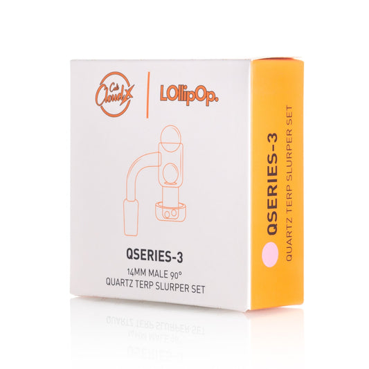 Lollipop QSeries 3 Terp Slurper Banger Set, 14mm 90°