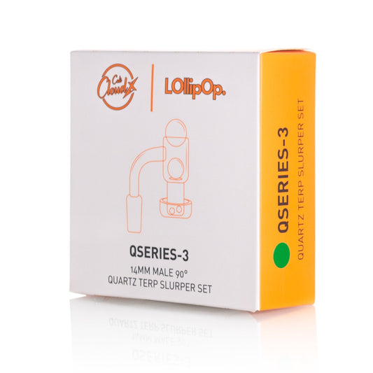 Lollipop QSeries 3 Terp Slurper Banger Set, 14mm 90°