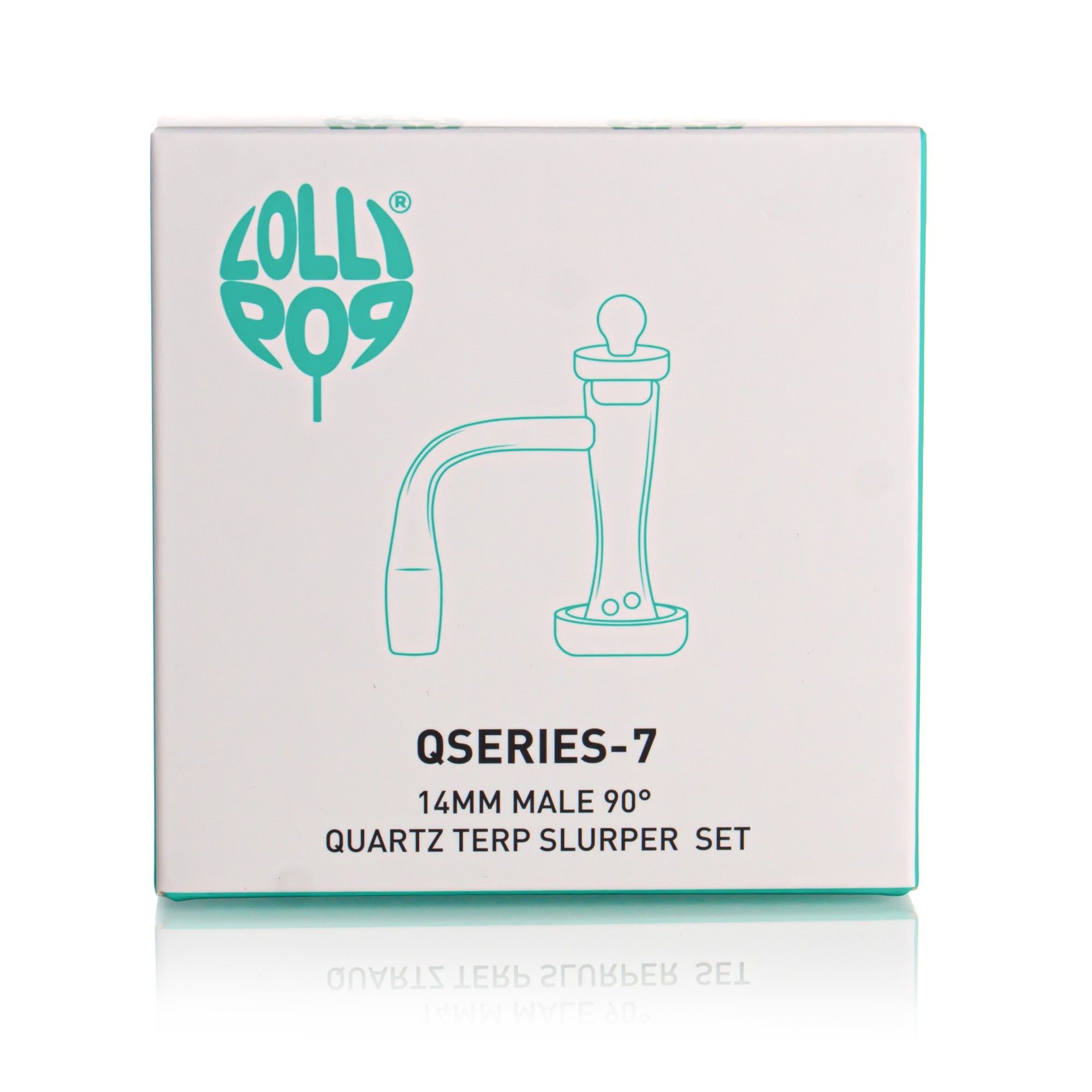 Lollipop QSeries 7 Terp Slurper Banger Set, 14mm 90°