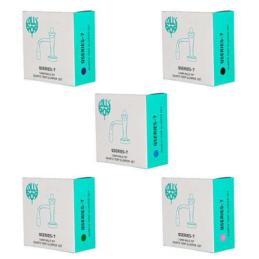 Lollipop QSeries 7 Terp Slurper Banger Set, 14mm 90°